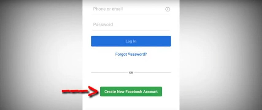 how to create Facebook account